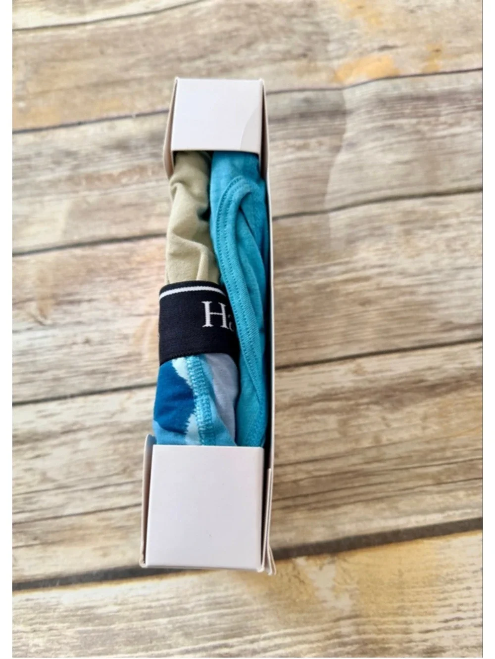 NEW N PACKAGE-HANES BOXER BRIEFS-SMALL